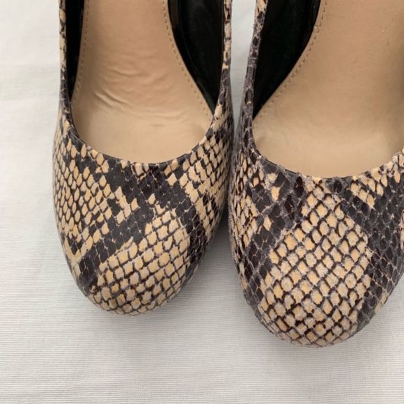 ARTURO CHIANG Snake Print Heels 8.5 - Picture 4 of 7